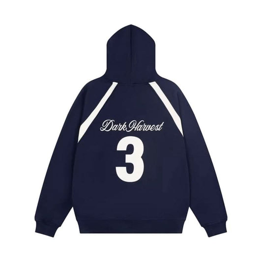 Hooded Zip-Up Cardigan Thick Sweatshirt