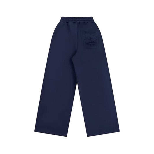 Casual Wide-Leg Sweatpants College Style for Men and Women