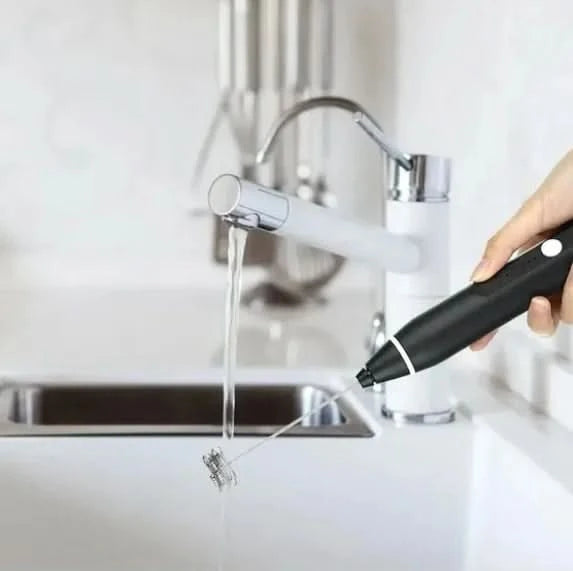 2-in-1 Elektrischer wiederaufladbarer Mixer Eierschläger Milchkaffee