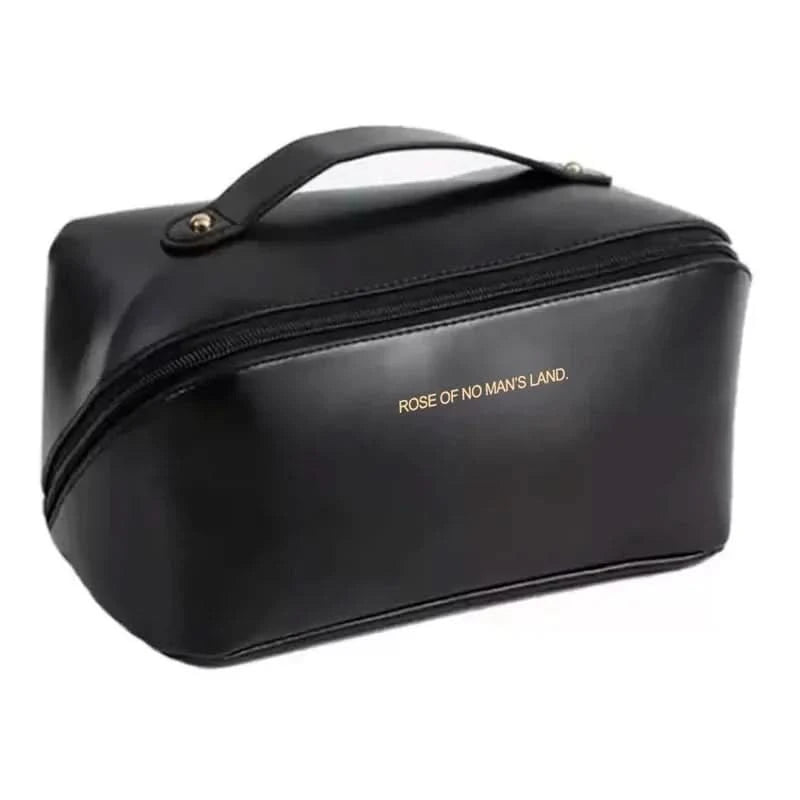 Kosmetiktasche Groß für Damen, geräumig mit Fächern