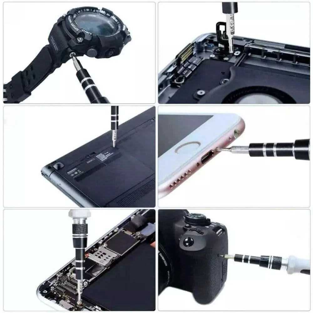 Präzisions-Feinmechaniker-Werkzeugkoffer für Mobiltelefone, 115 Teile, Präzisions-Schraubendreher.