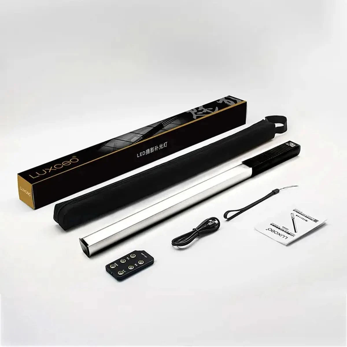 Led Stick Fill Light Rgb Illuminator Remote Control Luxceo Q508a