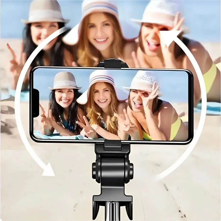 Bluetooth-Selfie-Stick mit Stativfunktion für Smartphones, inkl. Fernbedienung