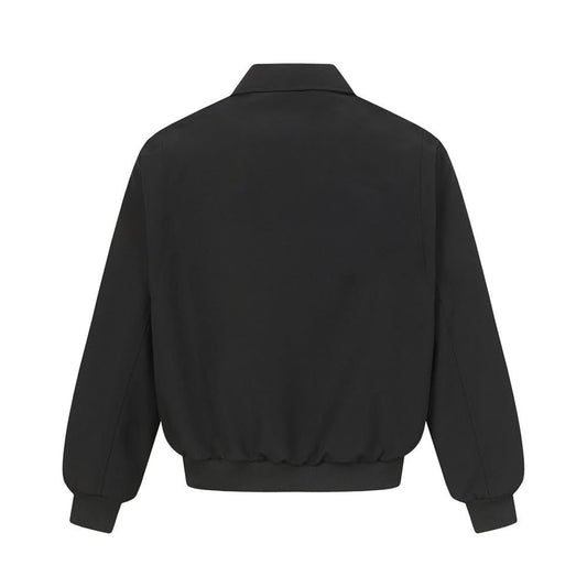 Loose collar workwear jacket