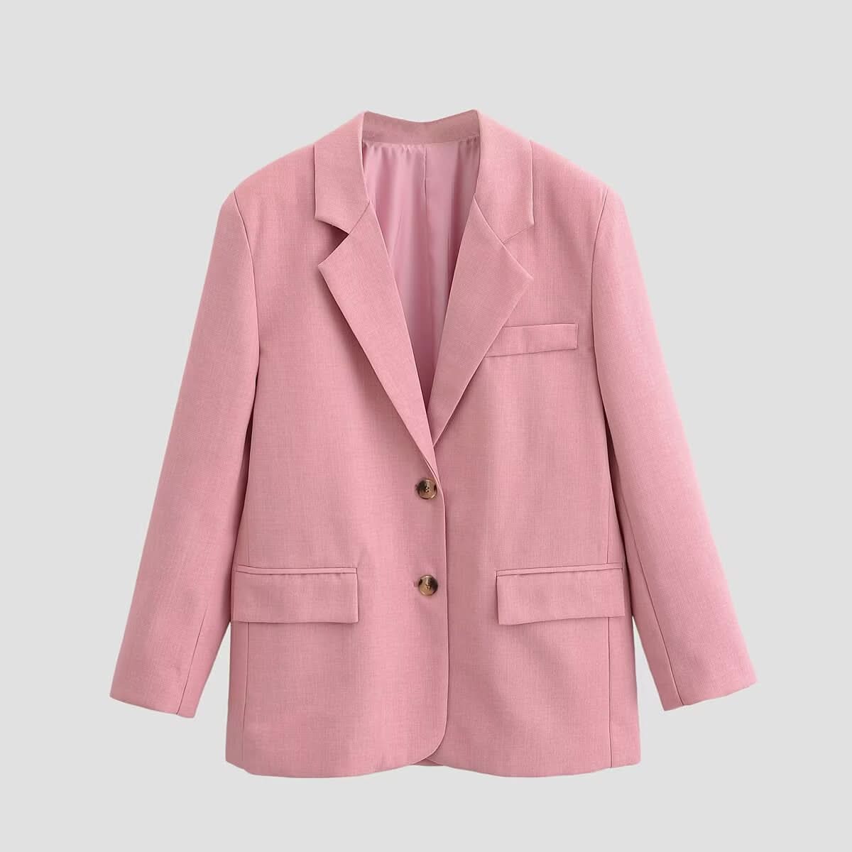 Süßes und cooles pinkfarbenes Jackett