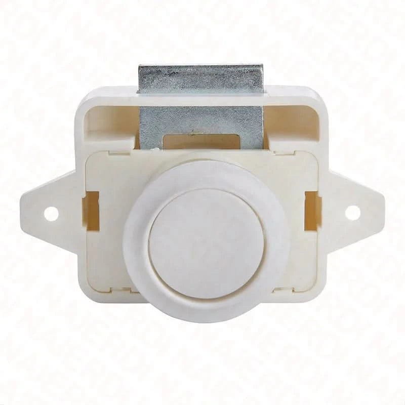 10PCS NAIERDI Camper Car Push Lock 20mm/26mm RV Caravan Boat Motor Home Cabinet Drawer Latch Button Locks For Furniture Hardware