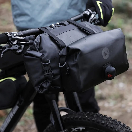 Rhinowalk Bicycle Bag Handlebar Bag Waterproof Front Tube Cycling Bag MTB Multifunction Portable 12L MTB Road Handlebar Bag