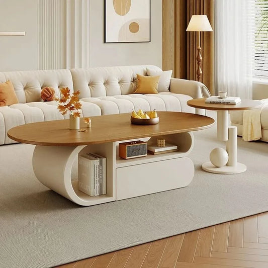 Kitchen Luxury Coffee Table Modern Design Minimalist Aesthetic Coffee Table Books Ornaments Meuble De Salon Home Furniture