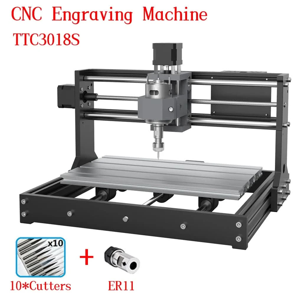 Twotrees TTC3018 CNC Graviermaschine GRBL Steuerung Fräse DIY Schneiden 3-Achsen PCB PVC Mini Holzgraviermaschine