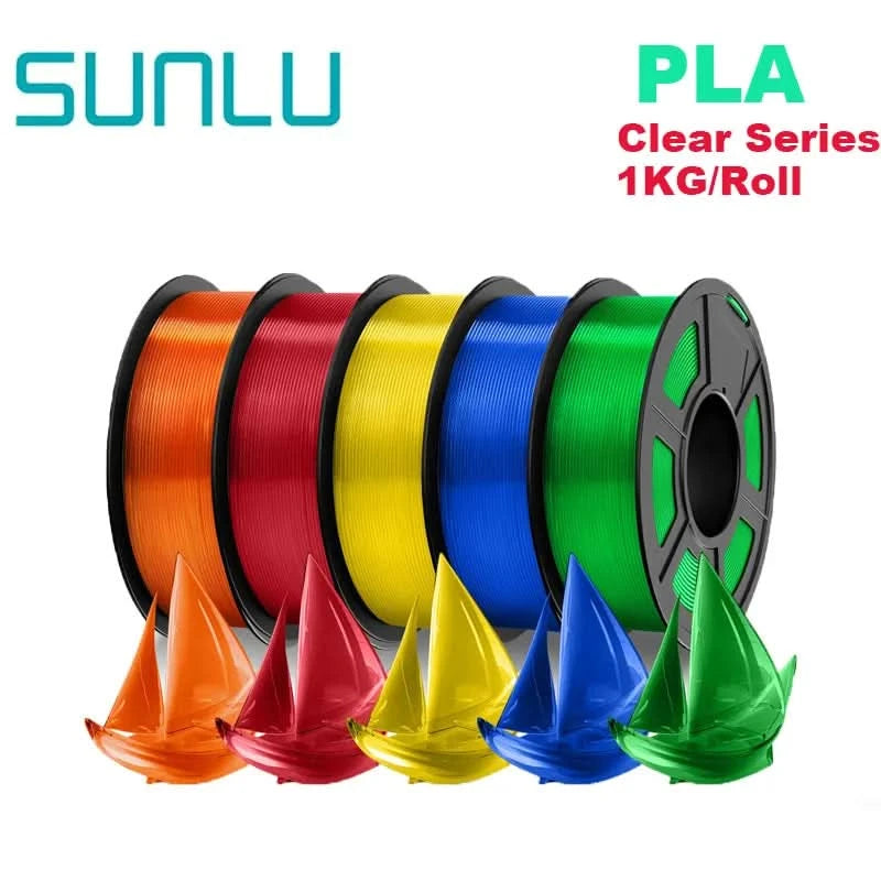 SUNLU 5KG 3D Filament High Speed PLA/PLA META/APLA/PLA MATT 1.75mm 5 Rollen 1KG 3D-Drucker-Filament für 3D-Drucker