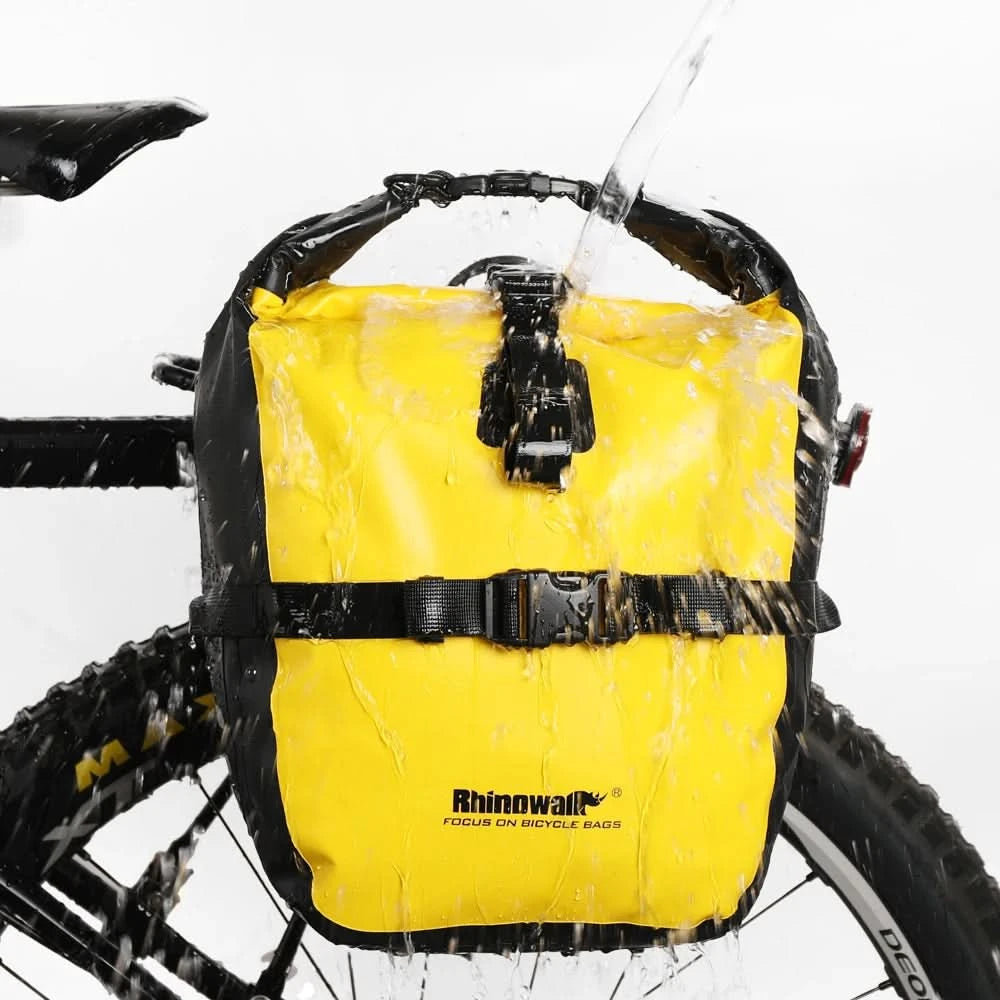 Rhinowalk Wasserdichte Fahrradtasche 20L/27L Reise Radtasche Korb Fahrrad Gepäckträger Hinten Sattel Tasche Fahrradtaschen & Packtaschen