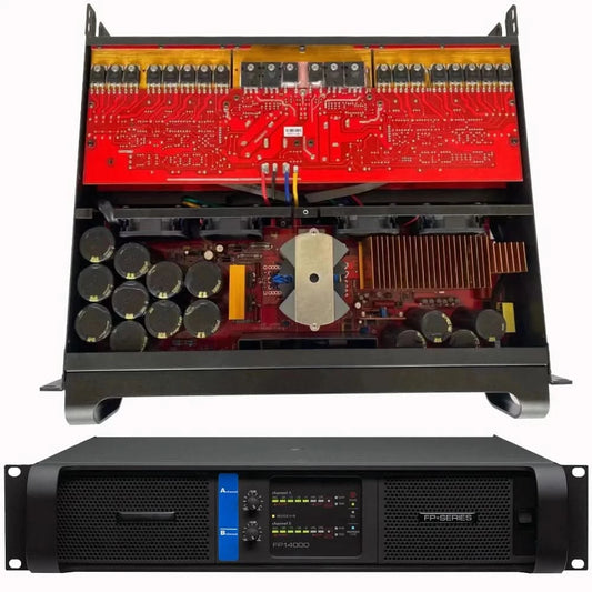 Original brand LOGO FP10000Q Professional Digital Power Amplifier 1x1350W 8OHM High Power Subwoofer Amplifier Line Array Speaker