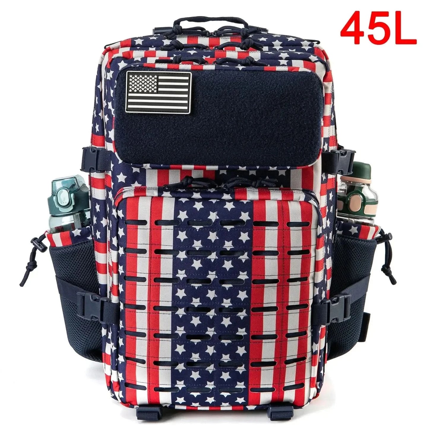 25L/45L Taktische Rucksäcke für Herren und Damen, Outdoor-Aktivitäten, kleine Schulrucksäcke mit Wasserflaschenhalter