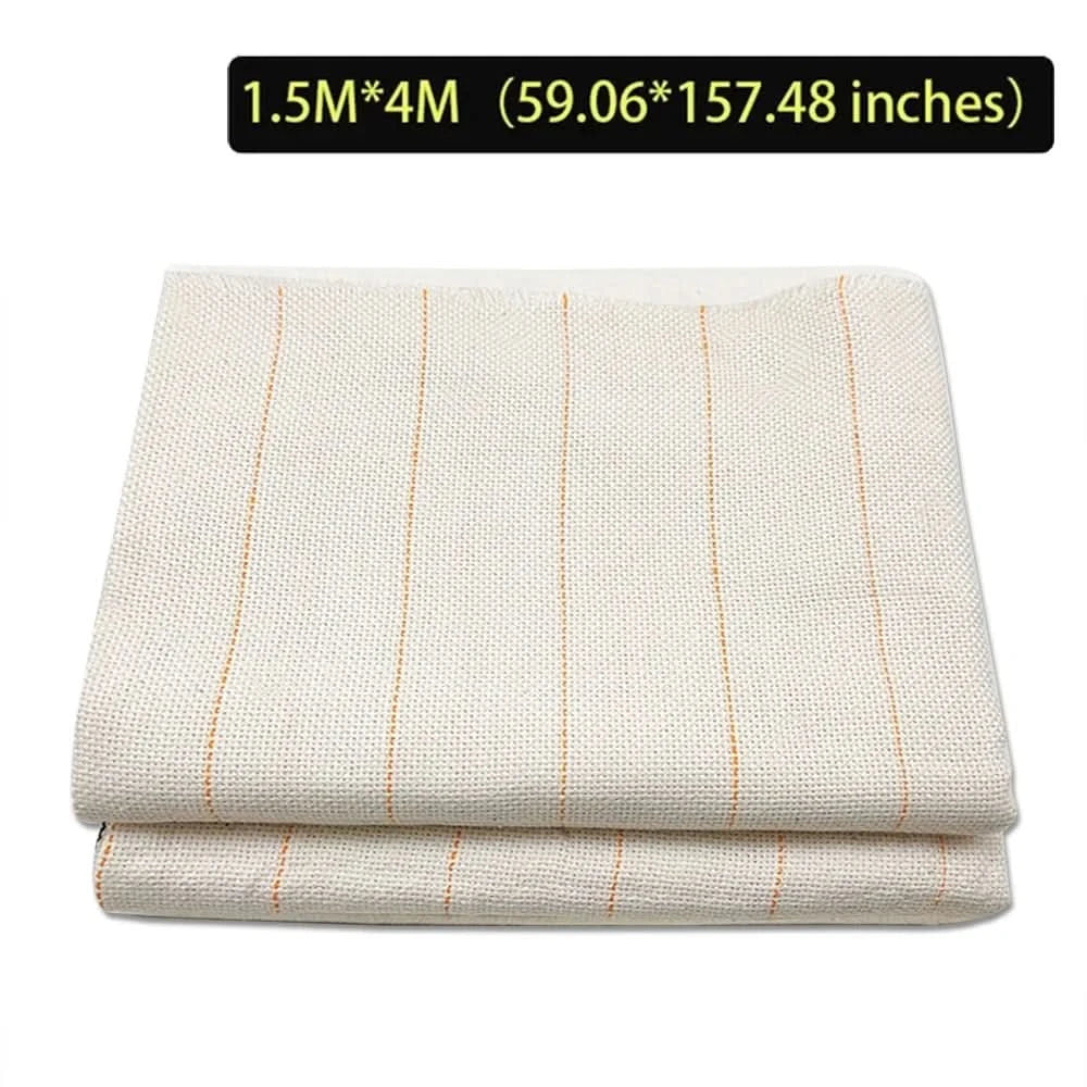 Primäres Tufting-Gewebe, Trägerstoff für elektrische Teppich-Tufting-Pistolen für Teppich-DIY-Stanzen, kleine Größen 1,5/2/3/4/5M