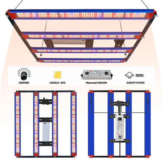 Full Spectrum 240W LED Grow Light Bar With Adjustable Brightness Suitable For Plant Growth At Different Flowering Periods