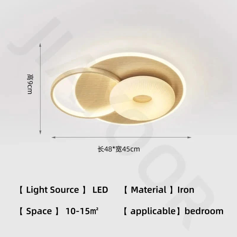 Bedroom light creamy style warm romantic children's room full spectrum eye protection designer's creative flower ceiling light