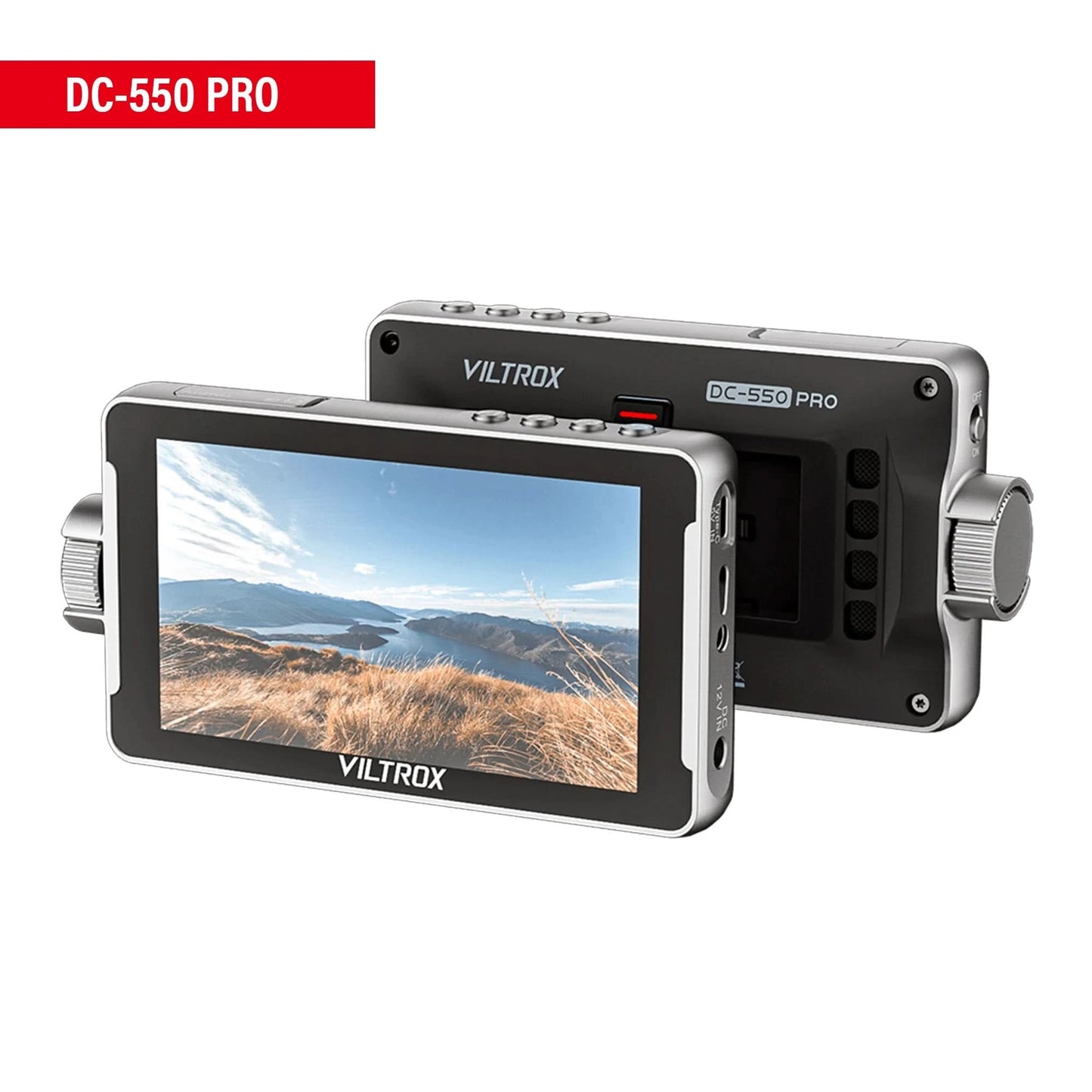 VILTROX DC-550 5,5 Zoll Professioneller Kamerastudio-Monitor 4K 30Hz HDMI Touchscreen Feld 3D LUT Director Monitor 1920x1080