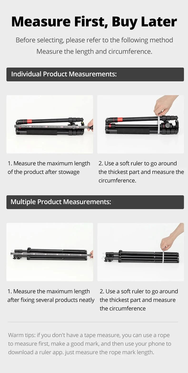 55/60/65/70/75/80/100/125cm gepolsterte Kamera-Einbeinstativ-Stativtasche/Lichtstativ-Tragetasche/Schirm-Softbox-Tragetasche