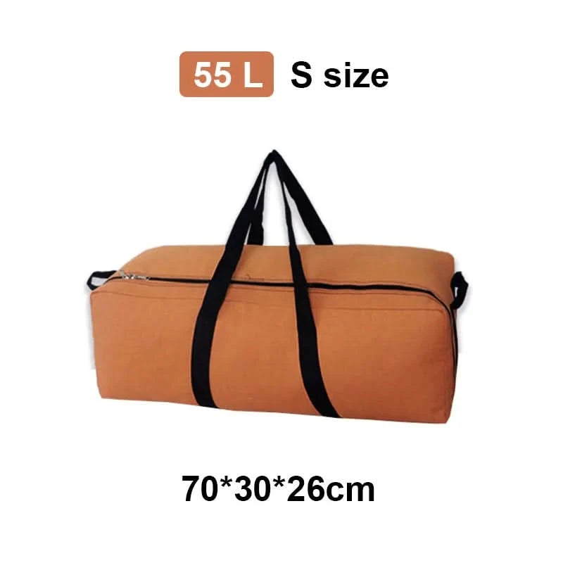 Reisetasche mit supergroßer Kapazität, Outdoor-Campingrucksack, wasserdichte Handtasche, 1680D Oxford-Stoff-Gepäcktasche, 55 l/100 l/150 l