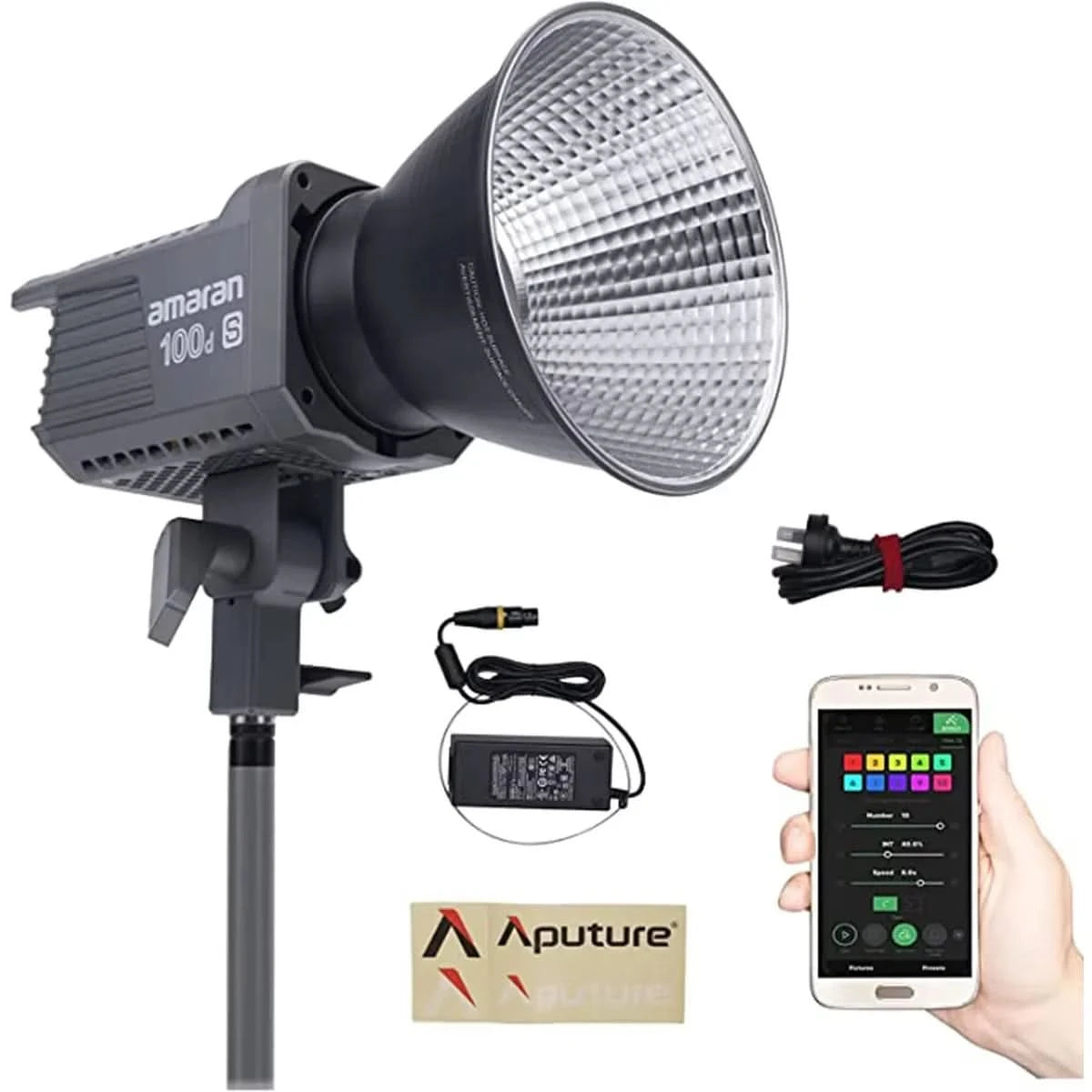Amaran 200x S 100x S 200d S 100d S COB Videoleuchte Bi-Color Tageslicht Fotobeleuchtung für Filmaufnahmen Filmemachen von Aputure