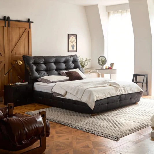 Reading Fashionable Beds Double Aesthetics Safenordic Aesthetics Bed Minimalist Comfortable Simple Wood Muebles Home Furniture