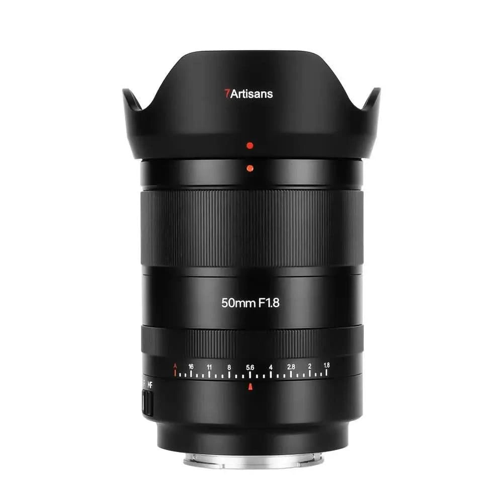 7artisans 50mm F1.8 Vollformat-Autofokus-Kameraobjektiv für Sony E Mount A7 A7R A7C A9 Nikon Z Mount Z7 Z6 Z5 Z9 Z50