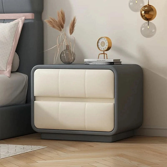 Children's Room Bedside Cabinet Free-Standing Wooden Storage Table Small Side Organizer for Bedroom Balcony