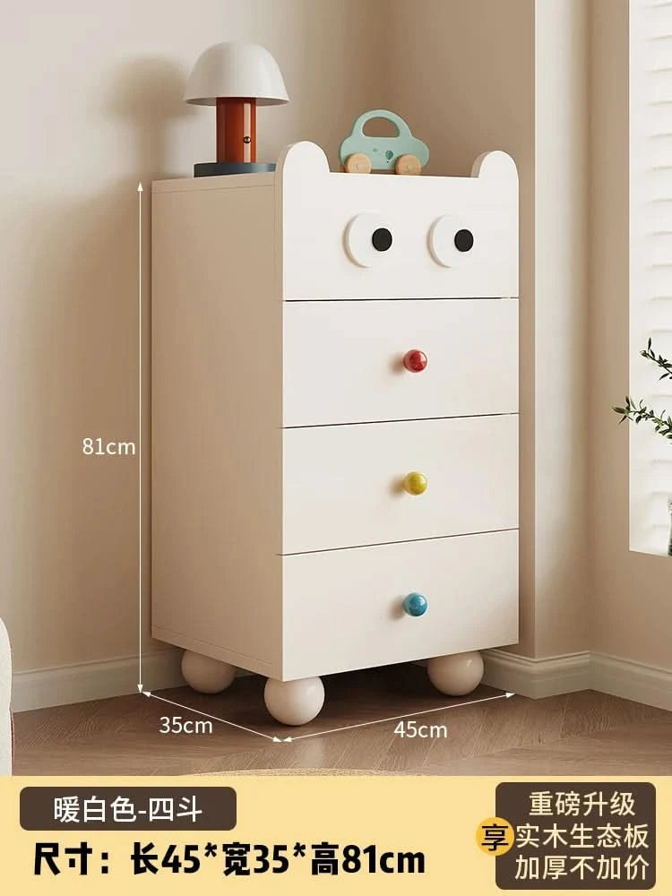 solid wood chest bedside chest bedroom bedside table living room locker sofa side cabinet storage cabinet