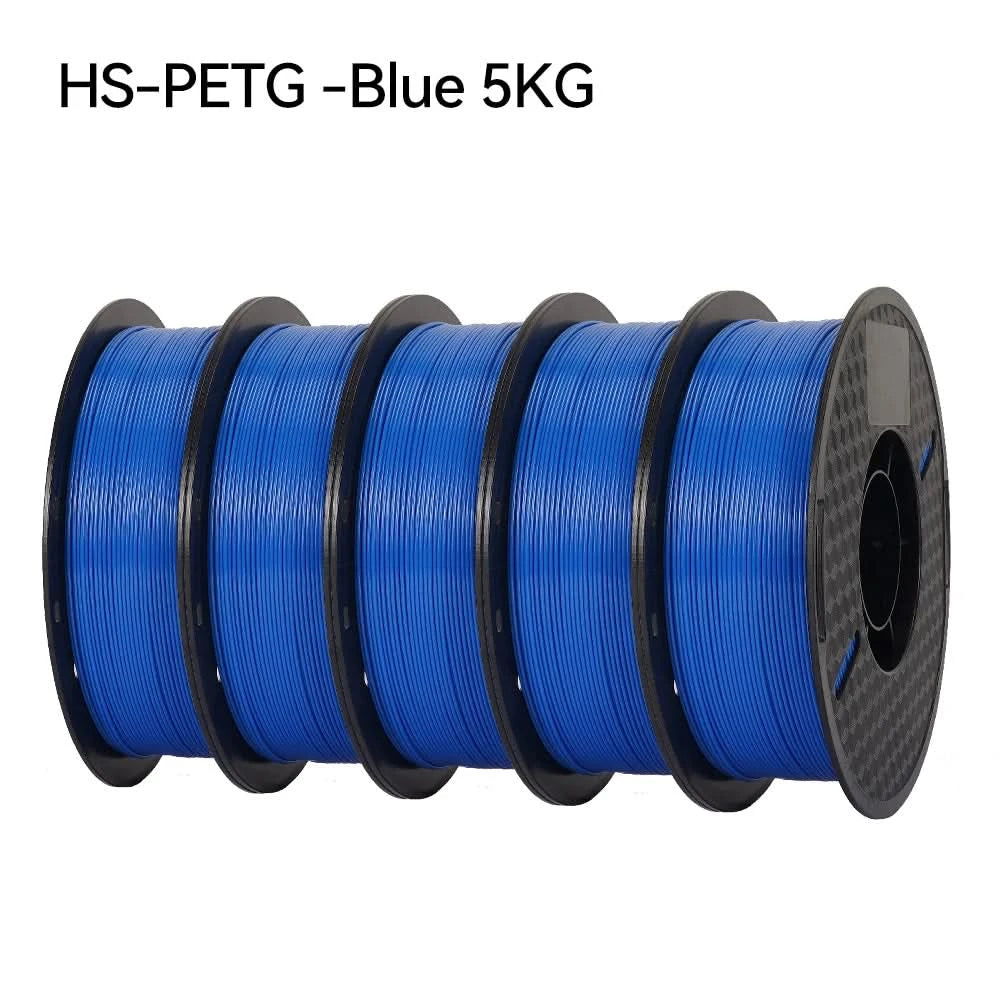 KINGROON Newest PETG HS-PETG 3D Printer Filament 1.75mm High Speed 3D Printinng Material Hyper PETG 5KG 10KG Mix Color 