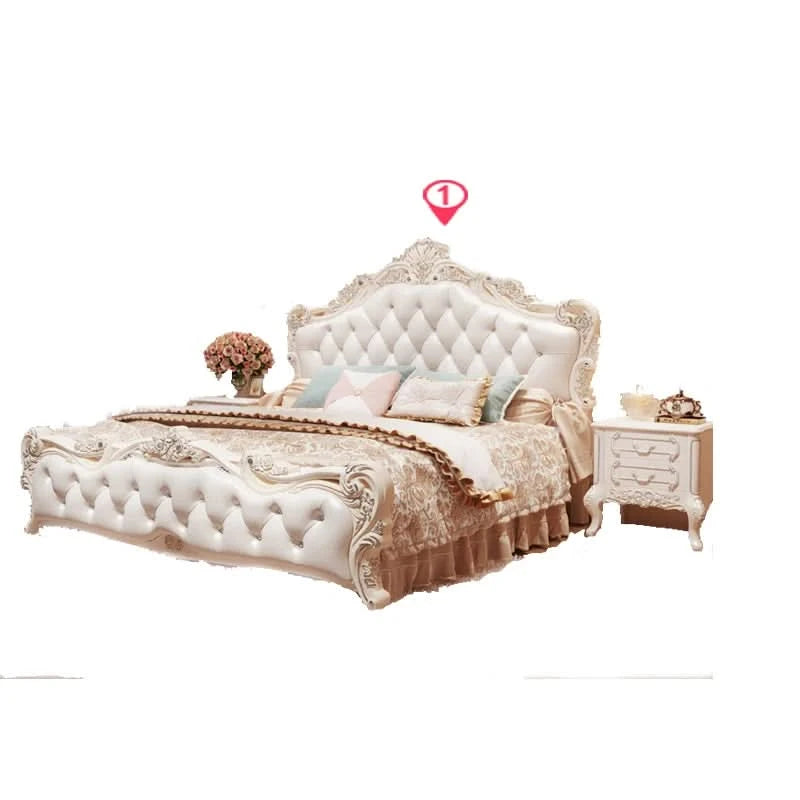 Large Girls Bedrooms Double Bed Board Box Young
Luxury Household Double Bed Storage Modern Camas De Dormitorio Furniture Home