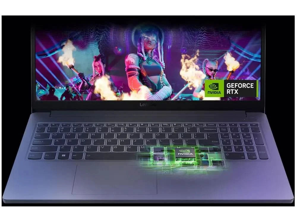Gamer Lenovo LOQ Intel Core i5 16 GB RAM 512 GB SSD 15,6" Full HD Windows 11 NVIDIA GeForce RTX 3050 83ME0007BR Notebook