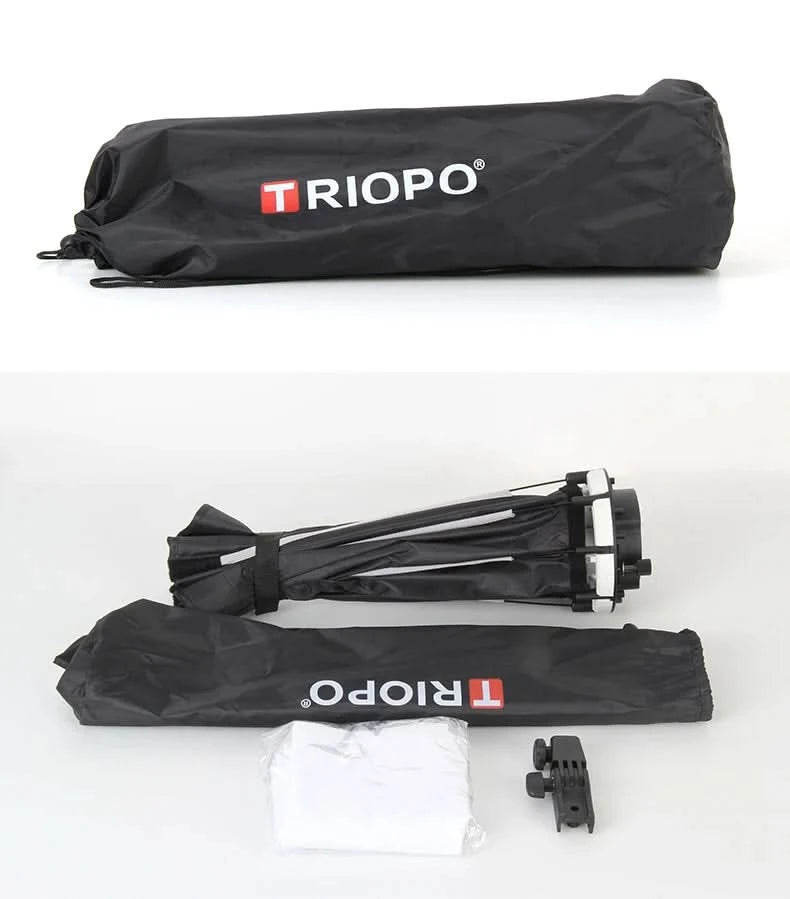 TRIOPO Softbox KX55CM KX 65CM 90CM Achteckiger Schirm Leuchtkasten für Godox AD200 V1 Speedlite Blitzlicht Fotografie Fotostudio