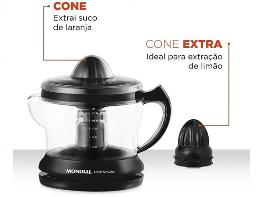 Mondial E-02 Premium Fruit Juicer-110V