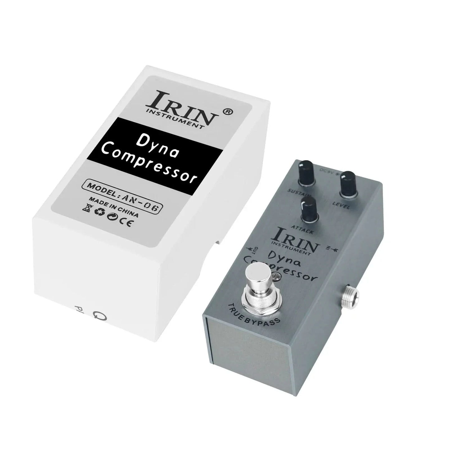 IRIN Electric Guitar Effect Pedal AN-06 Dyna Compressor Pedal True Bypass Sustain Level Attack Effect Guitar Accessories&Parts