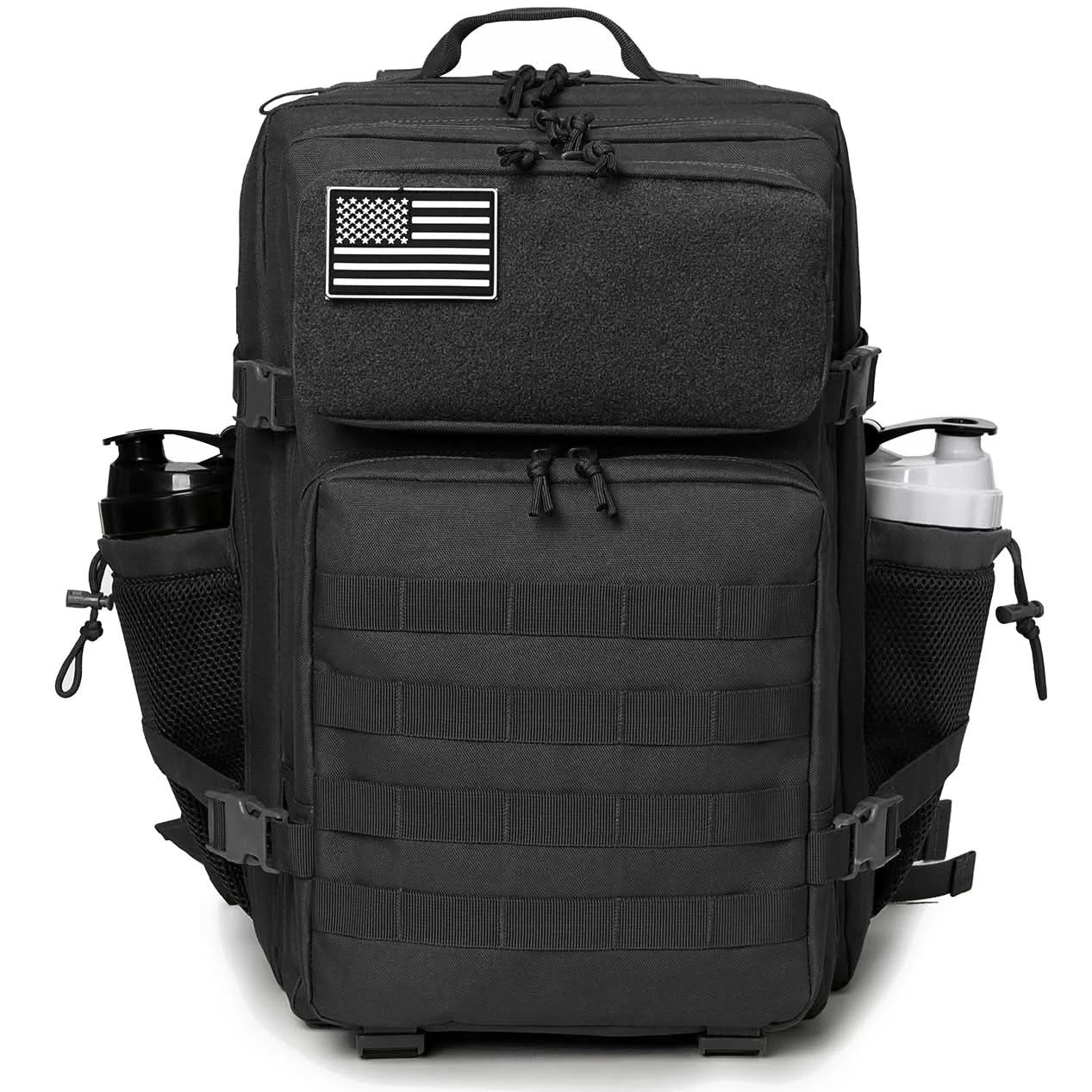 45L Taktischer Rucksack für Herren Outdoor Camping Ausrüstung Wanderrucksack Überlebensrucksack Reisetasche Schulranzen