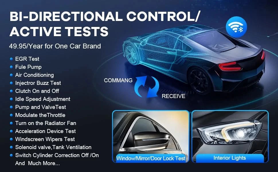 MUCAR VO6 Beste professionelle Auto-Diagnosetools Vollsystem Automotive Obd2 Scanner OBD Auto-Diagnose 28 Resets lebenslang kostenlos
