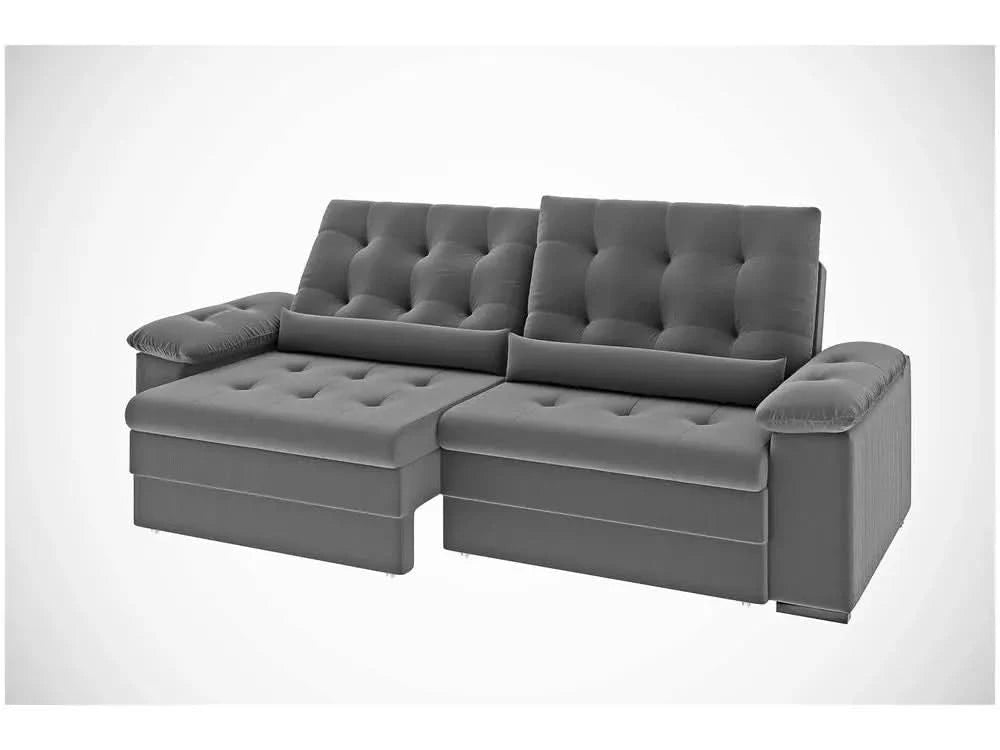 Sofa 3-Sitzer ausziehbar verstellbar Wildleder Thormatta Colombia SMP