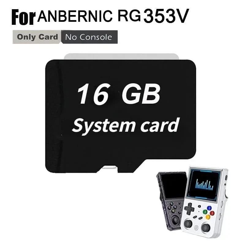 HOT 512GB TF-Karte mit vorinstallierten Spielen für ANBERNIC RG353V RG353VS Tasche Karte für 512G 256G 128G 64G Retro Handheld-Spiel