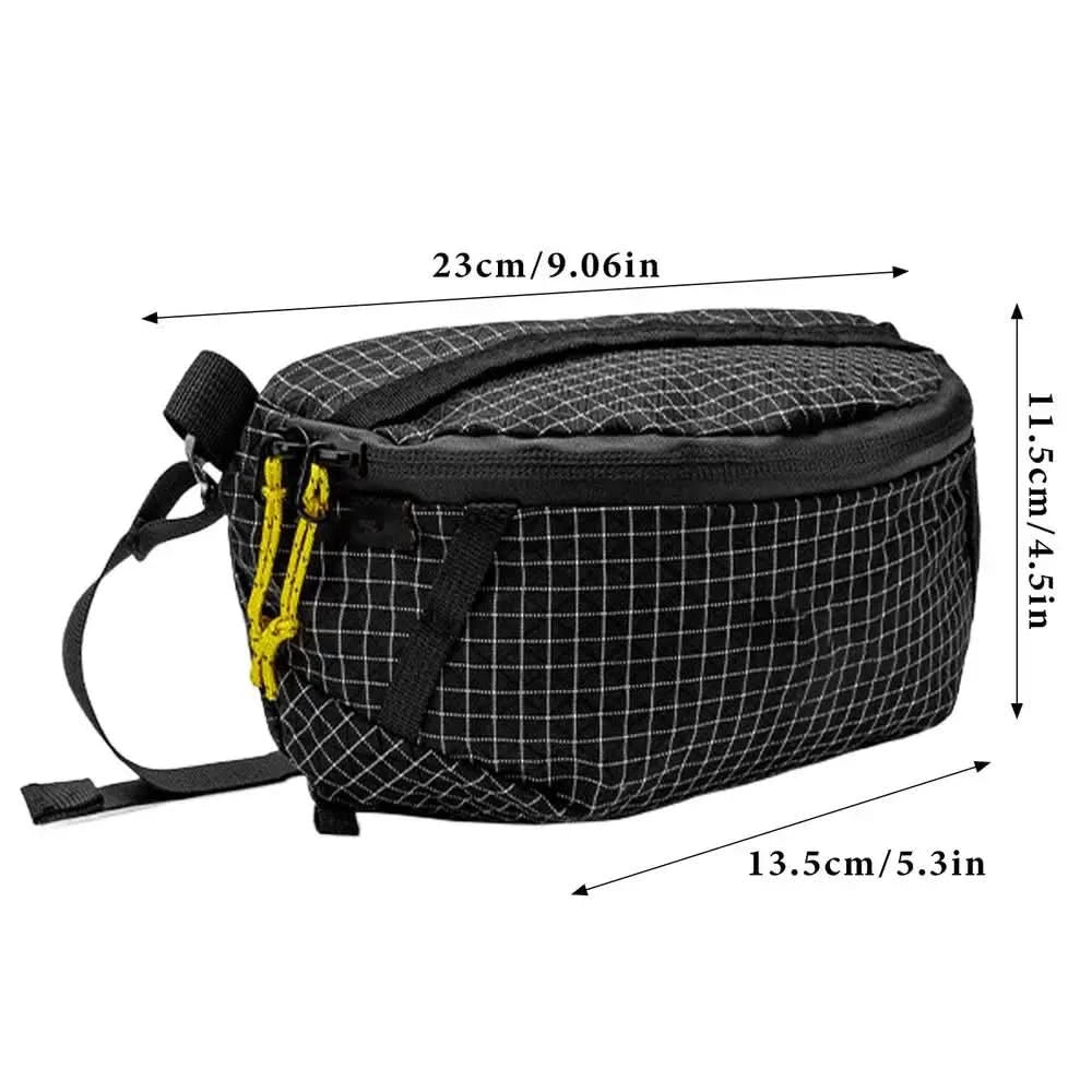 Tragbare Outdoor-Gürteltasche Verstellbare Wandertasche mit Gurt Berglauf-Hüfttasche Fahrradrucksack für Camping Wandern