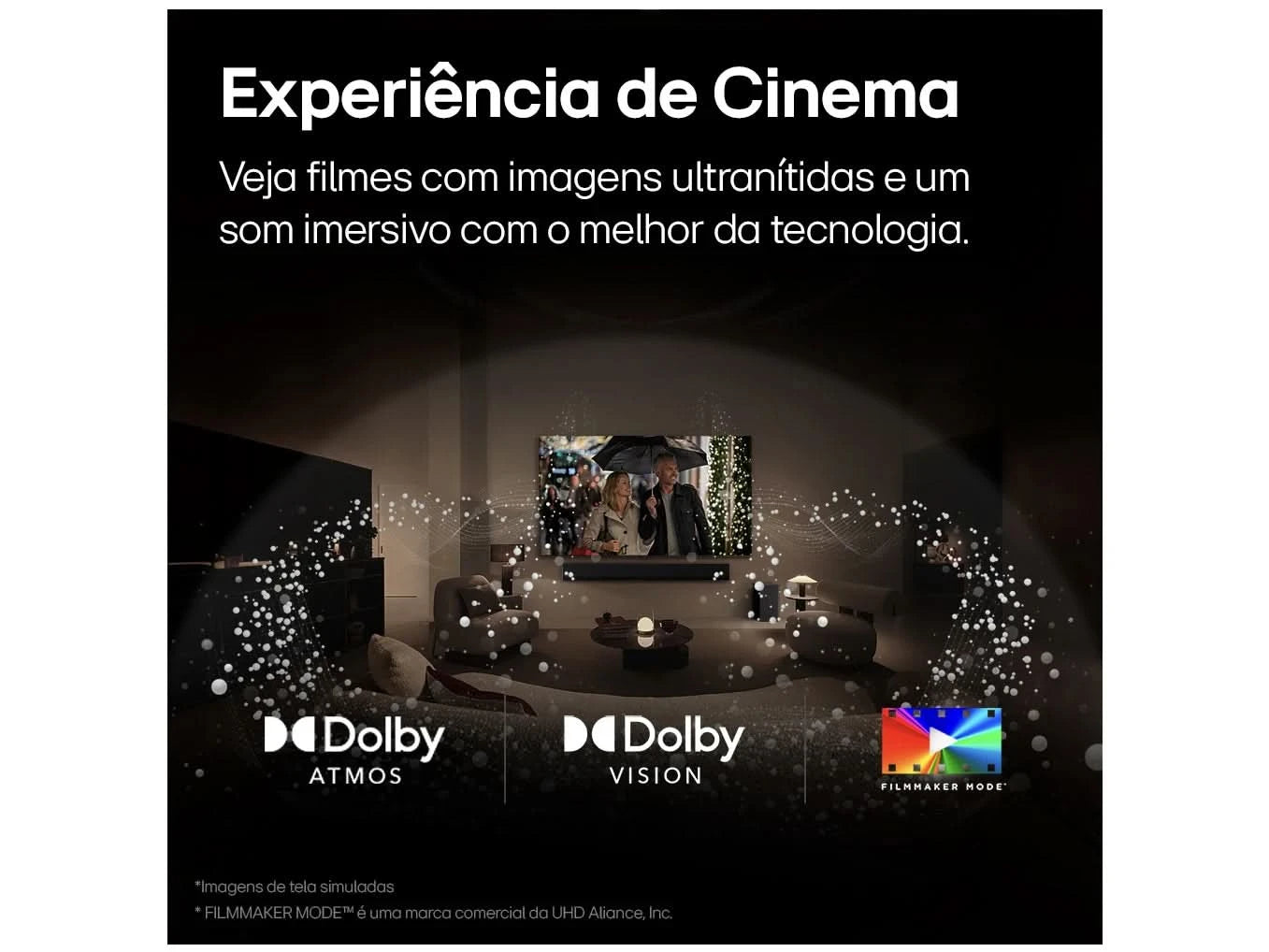 Smart TV 55" 4K LG OLED Evo OLED55C4 120Hz Native α9 Gen7 Prozessor Wi-Fi und Bluetooth 4 HDMI 3 USB