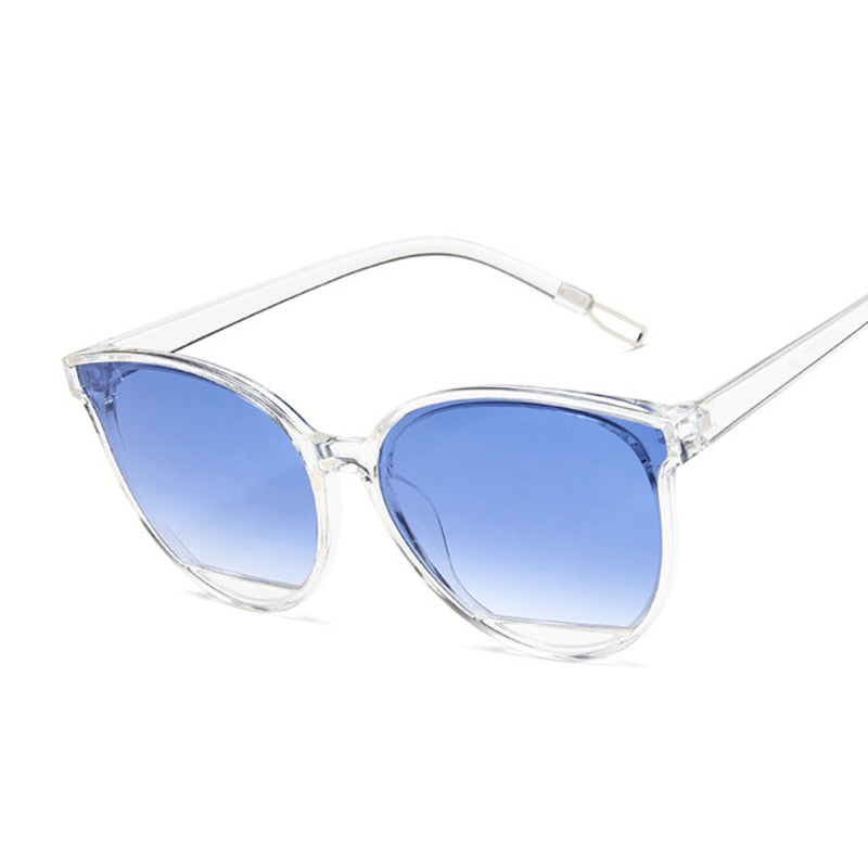New Arrival Fashion Sunglasses Women Vintage Metal Mirror Classic Vintage Sun Glasses Female Oculos De Sol Feminino UV400