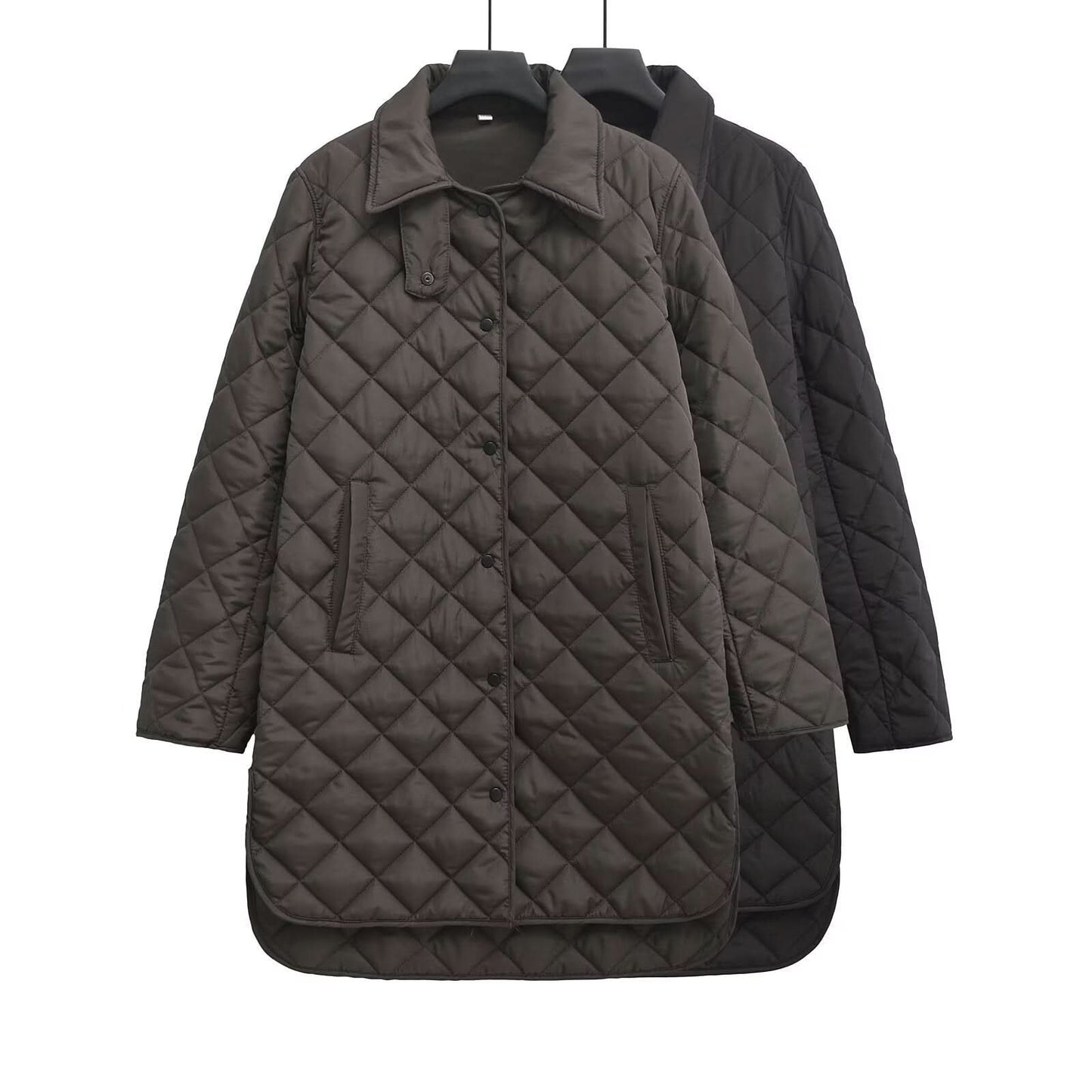 Street casual loose Ling shaped long cotton clothing