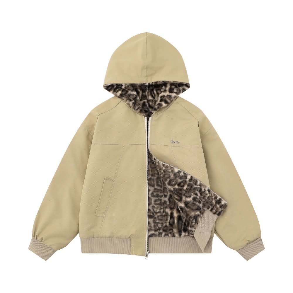 Double sided hooded jacket