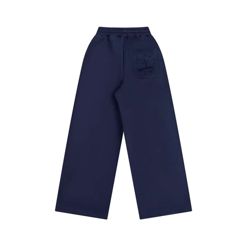 Lässige weite Sweatpants im College-Stil für Männer und Frauen
