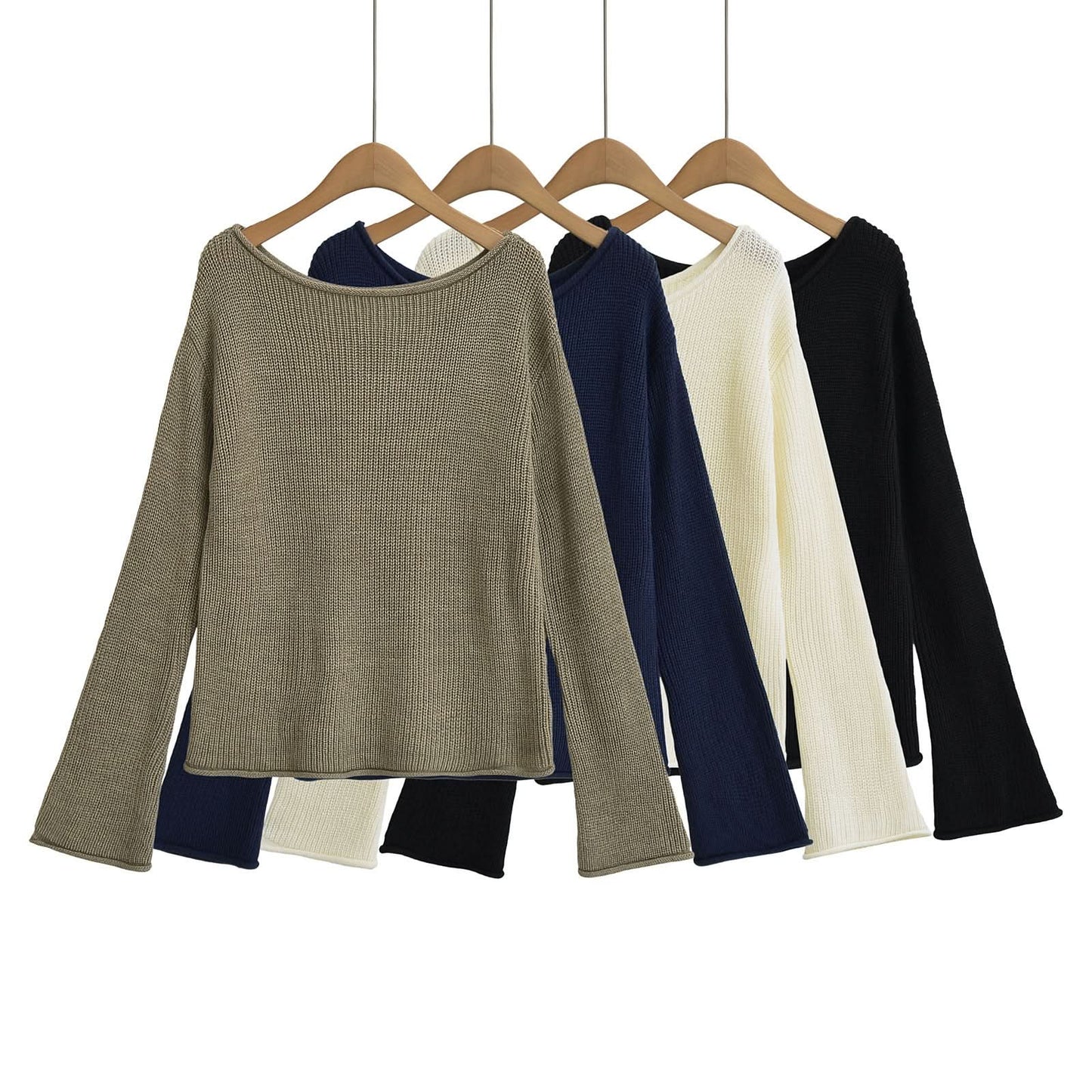 One-Shoulder-Top-Pullover