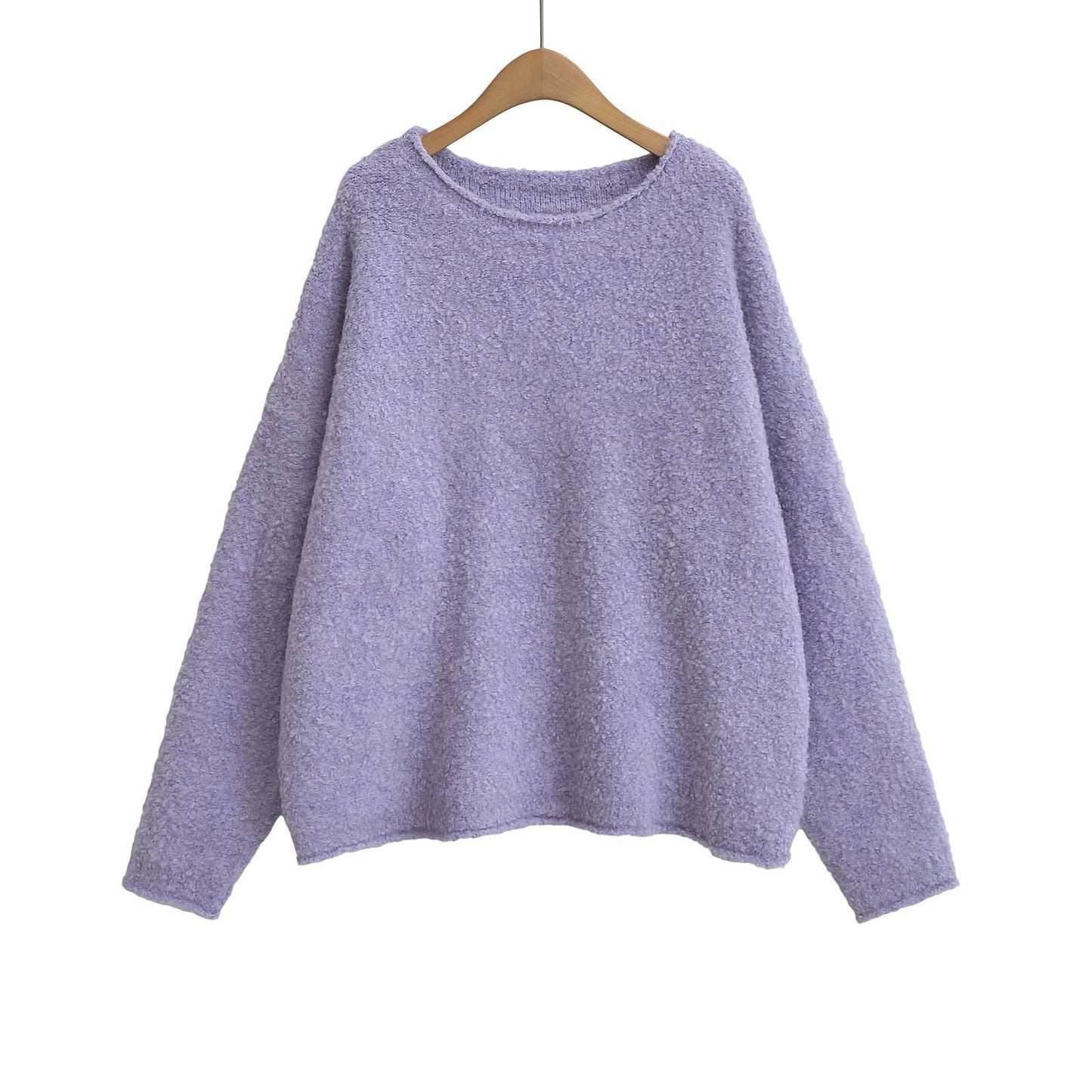 Pullover mit Rundhalsausschnitt und weiten Ärmeln