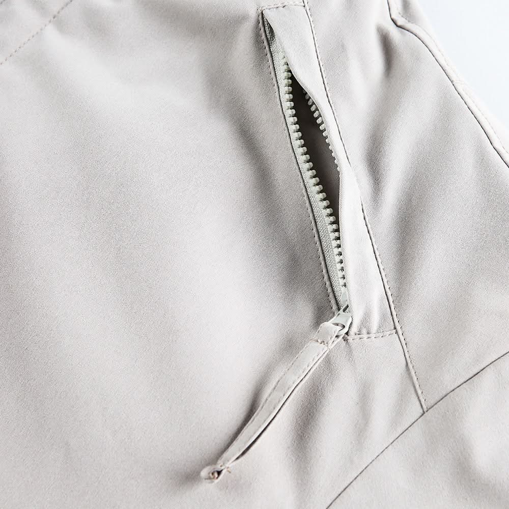 Baumwoll-Baseballjacke mit lockerem Stehkragen