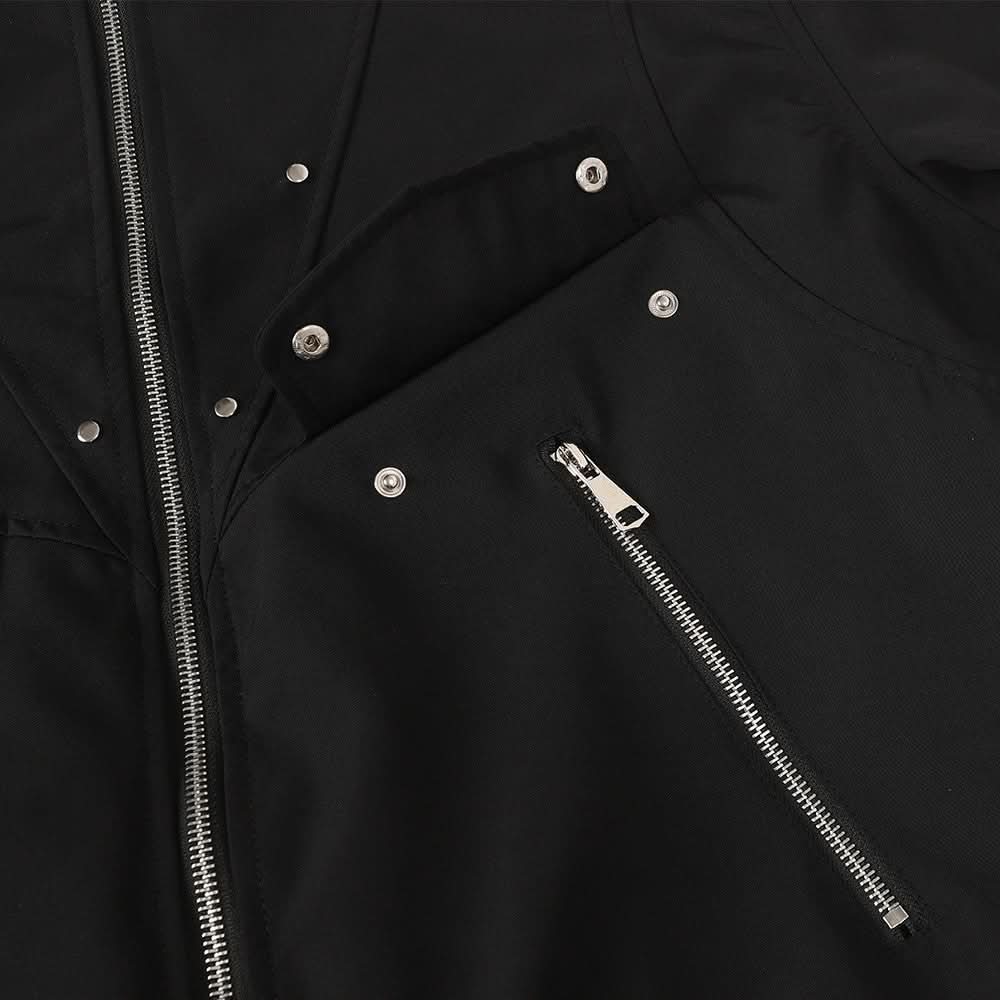 Loose collar workwear jacket