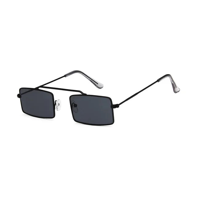 Rectangle Women's Sunglasses Single Bridge Sun Glasses Vintage Design Tiny Frame Shades Oculos De Sol for Ladies