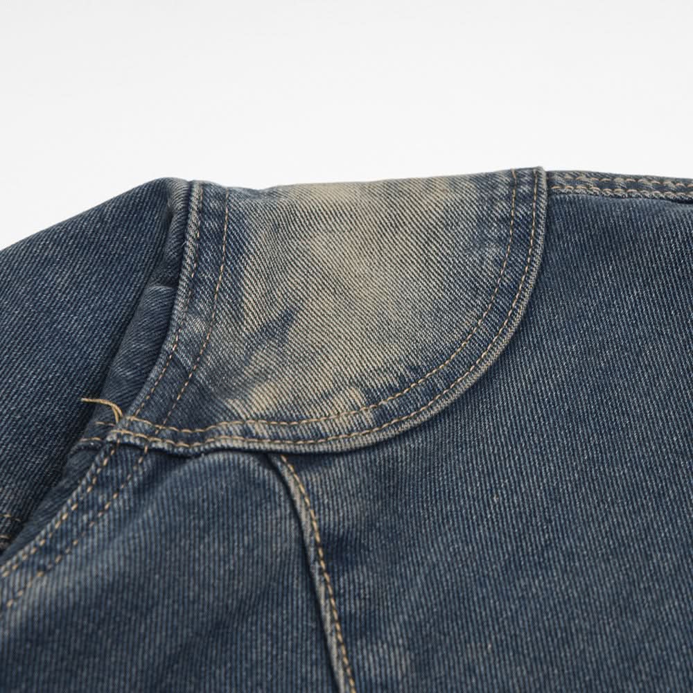 Short denim jacket